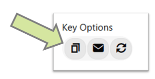 Copy Key to Clipboard